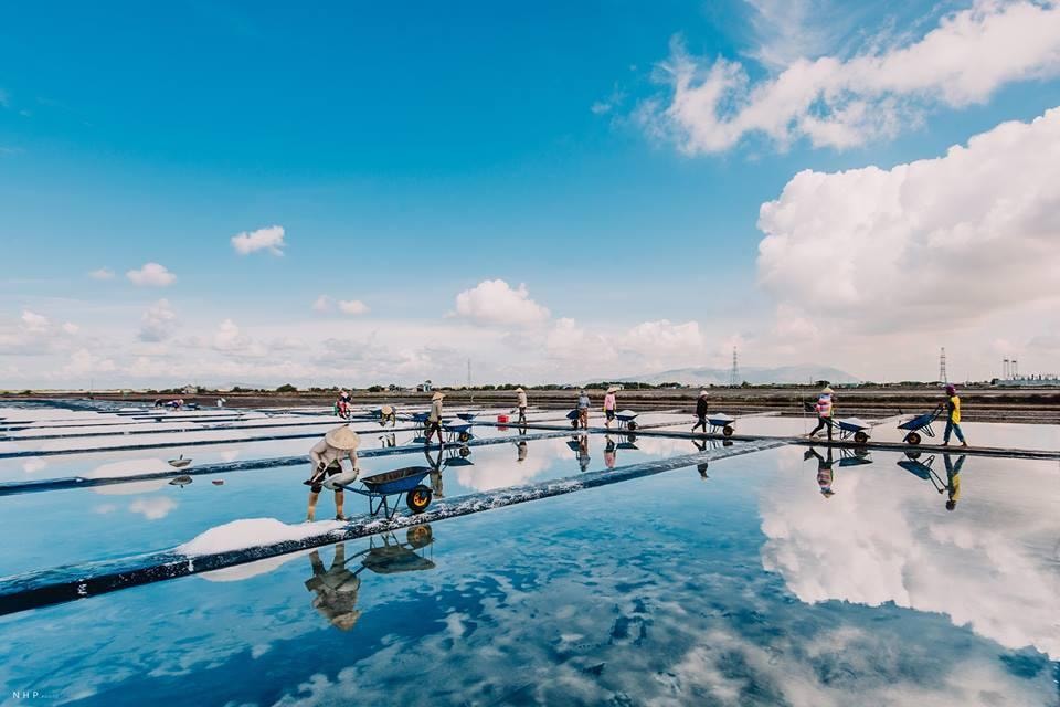 Cánh đồng muối Long Sơn