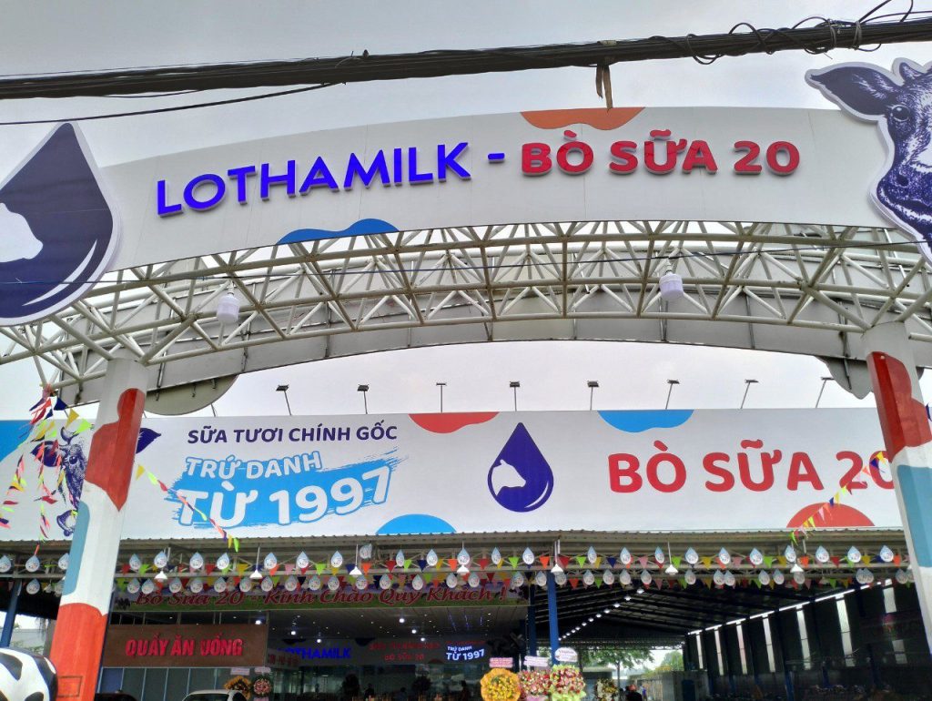 Trạm dừng chân Bò sữa Long Thành