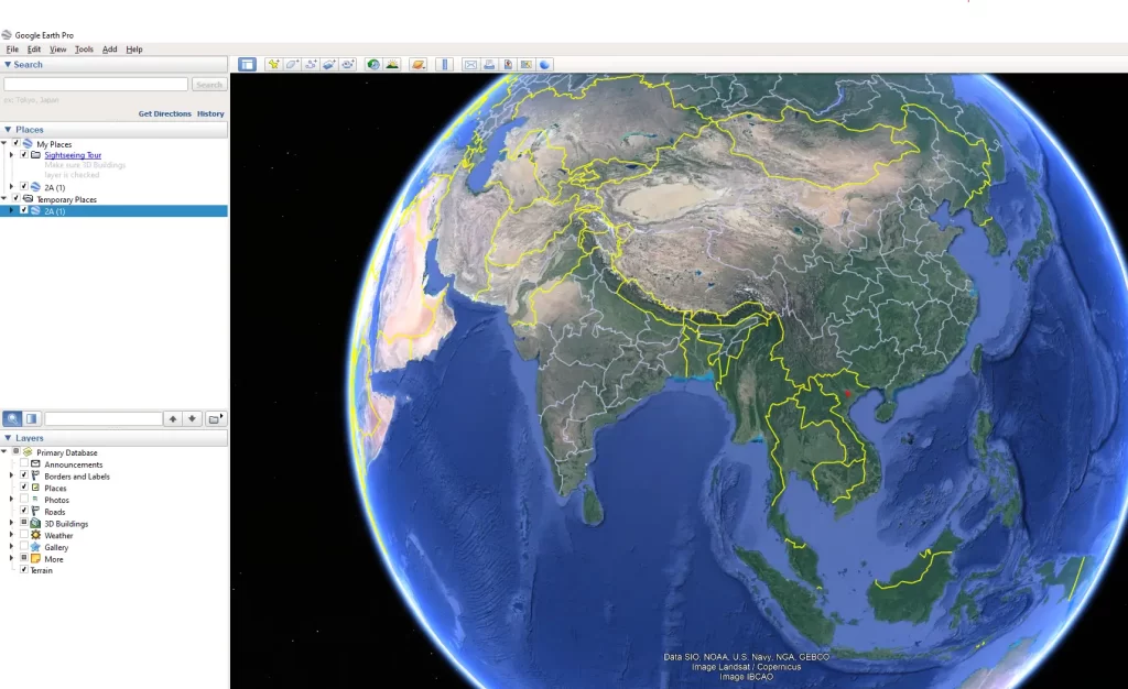 Cách Tạo File KMZ Bằng Google Earth Pro
