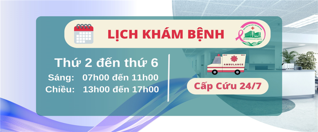 Lịch khám bệnh bệnh viện ung bướu Kiên Giang