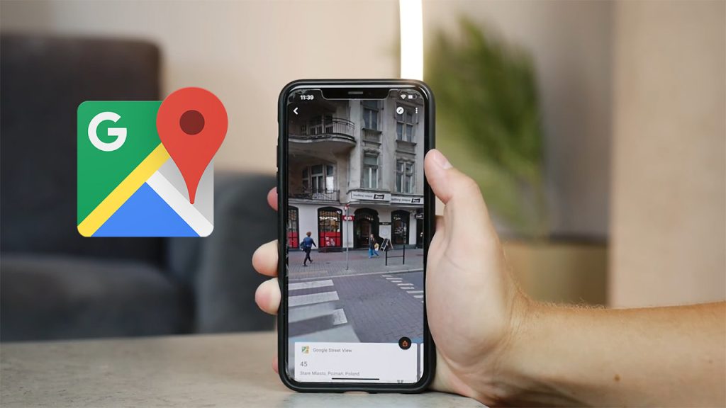 Chế độ xem phố trên Google maps